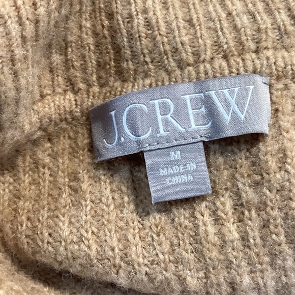 J. Crew Camel V-Neck Sweater - Picture 9 of 10